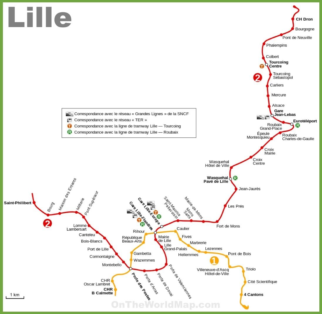 Lille metro-kort pdf
