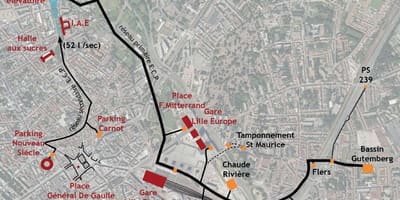 Kort over Lille båd